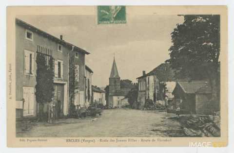 École de filles (Escles)