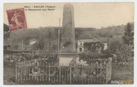 Monument aux morts (Escles)