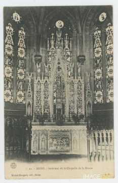 Autel de la Chapelle Notre-Dame de la Brosse (Bains)