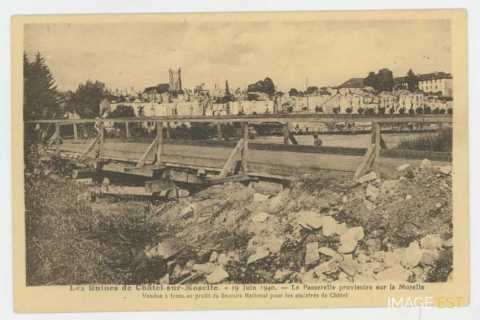 Passerelle provisoire (Châtel-sur-Moselle)
