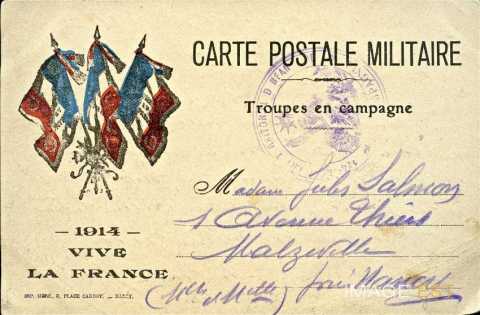 Carte postale militaire (Toul)