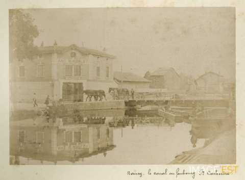 Canal au faubourg Sainte-Catherine (Nancy)