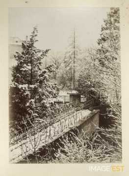 Paysage sous la neige (Nancy)