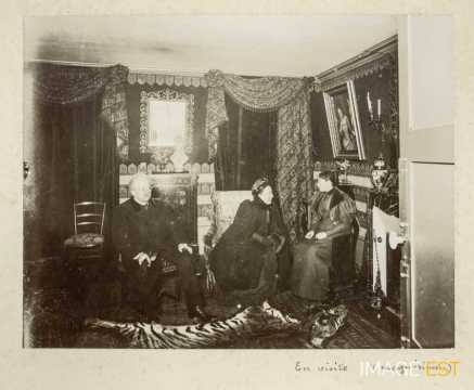Intérieur d'un salon (Nancy)