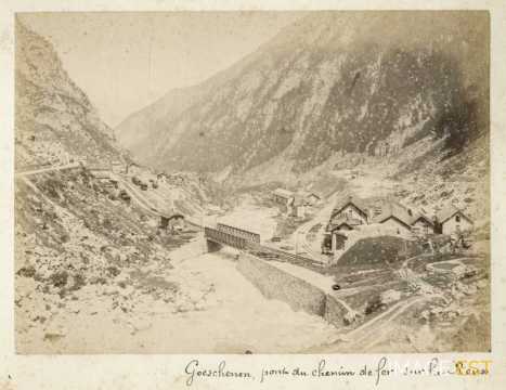 Pont de chemin de fer (Göschenen)