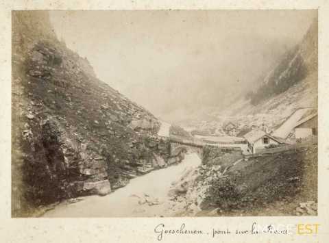 Ponts sur la Reuss (Göschenen)