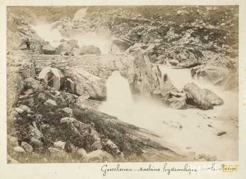 Installation hydraulique sur la Reuss (Göschenen)