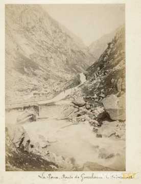 La Reuss près de Göschenen (Andermatt)
