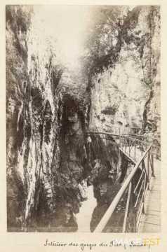 Intérieur des gorges du Fier (Lovagny)
