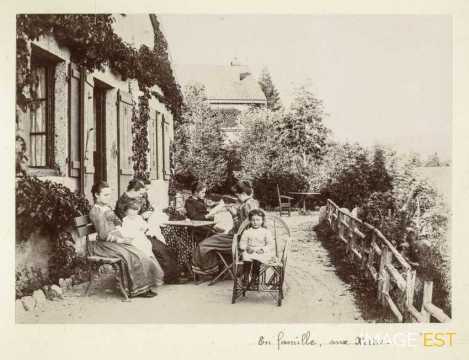 En famille aux Xettes (Gérardmer)