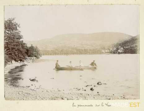 Promenade en barque (Gérardmer)