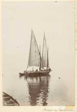 Bateau à voiles (Saint-Gingolph)