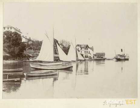 Bateaux à voiles (Saint-Gingolph)