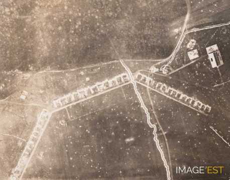 Vue aérienne de l'aérodrome (Bétheny)
