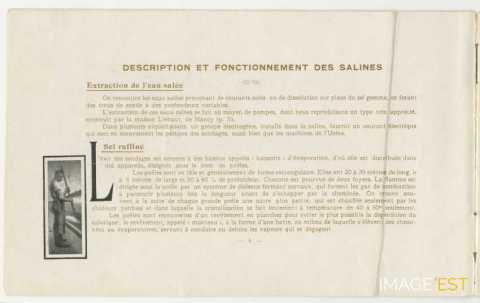 Le Sel à l'Exposition : Nancy 1909