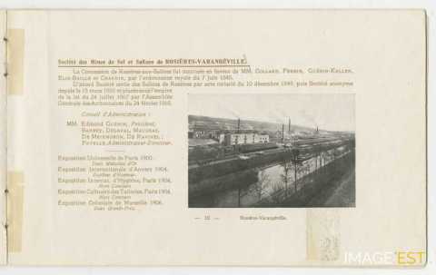 Le Sel à l'Exposition : Nancy 1909