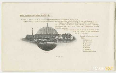 Le Sel à l'Exposition : Nancy 1909