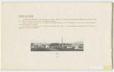 Le Sel à l'Exposition : Nancy 1909