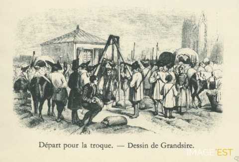 Départ pour la troque