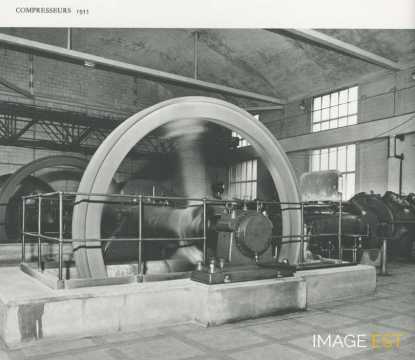 Compresseurs de 1955 de l'usine de La Madeleine (Laneuveville-devant-Nancy)