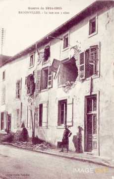 Maison détruite (Badonviller)