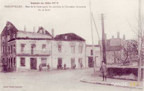 Rue de la Gare (Badonviller)