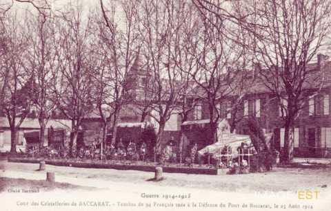 Tombes françaises (Baccarat)
