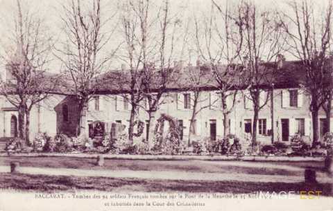 Tombes françaises (Baccarat)
