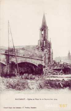 Pont détruit (Baccarat)
