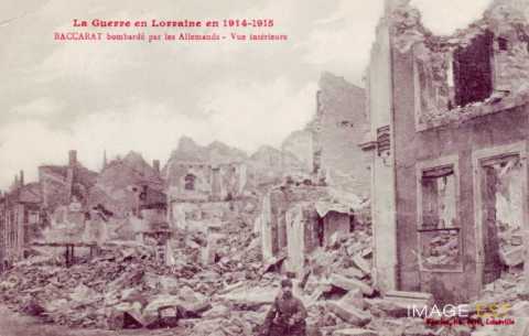 Maisons en ruines (Baccarat)