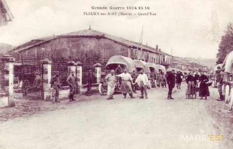 Convoi militaire (Fleury-sur-Aire)