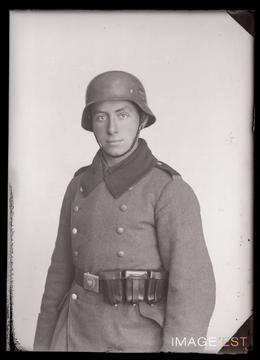 Portrait d'un militaire allemand (Le Val-d'Ajol)