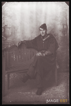 Portrait d'un goumier (Le Val-d'Ajol)