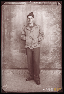 Portrait d'un militaire français (Le Val-d'Ajol)