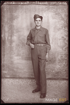 Portrait d'un militaire français (Le Val-d'Ajol)