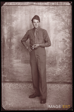 Portrait d'un militaire français (Le Val-d'Ajol)