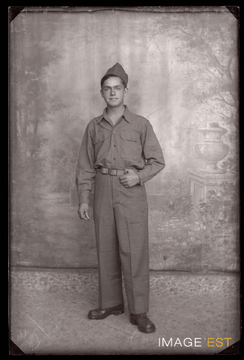 Portrait d'un militaire français (Le Val-d'Ajol)