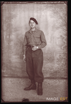 Portrait d'un militaire français (Le Val-d'Ajol)