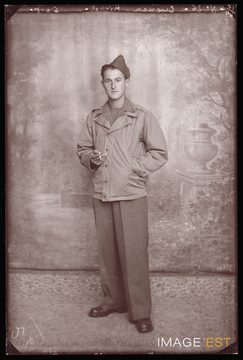 Portrait d'un militaire français (Le Val-d'Ajol)
