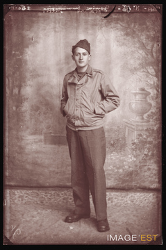 Portrait d'un militaire français (Le Val-d'Ajol)