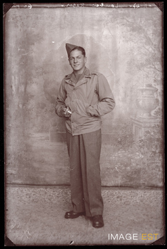 Portrait d'un militaire français (Le Val-d'Ajol)