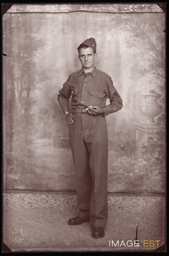 Portrait d'un militaire français (Le Val-d'Ajol)