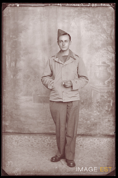 Portrait d'un militaire français (Le Val-d'Ajol)