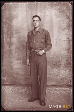 Portrait d'un militaire français (Le Val-d'Ajol)