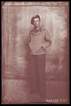 Portrait d'un militaire français (Le Val-d'Ajol)