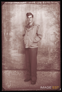 Portrait d'un militaire français (Le Val-d'Ajol)