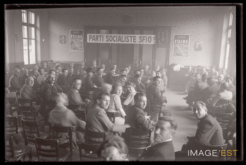 Réunion du Parti socialiste (Le Val-d'Ajol)