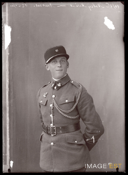 Portrait d'un militaire français (Le Val-d'Ajol)