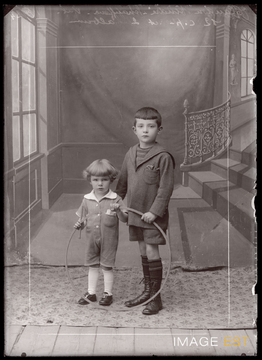 Photographie d'enfants (Le Val-d'Ajol)