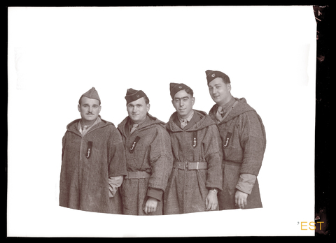 Portrait de goumiers marocains (Le Val-d'Ajol)